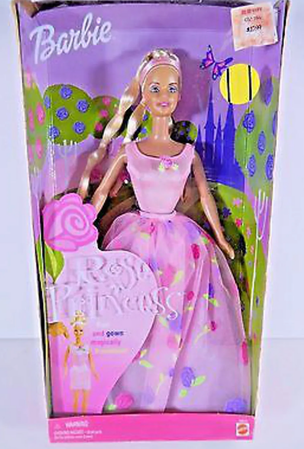 Rose Princess Barbie doll