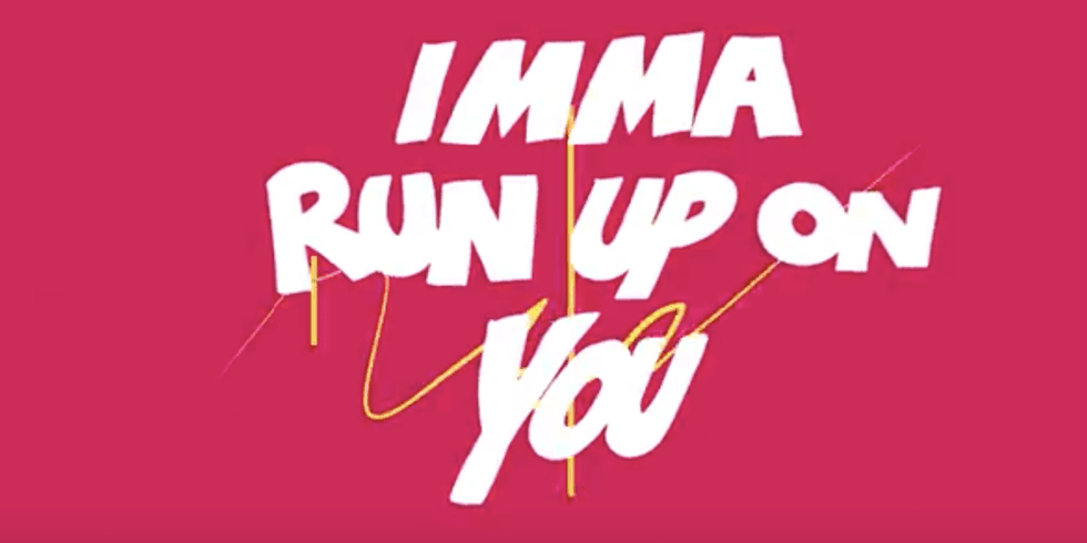 "Run Up" by Major Lazer, PARTYNEXTDOOR, & Nicki Minaj