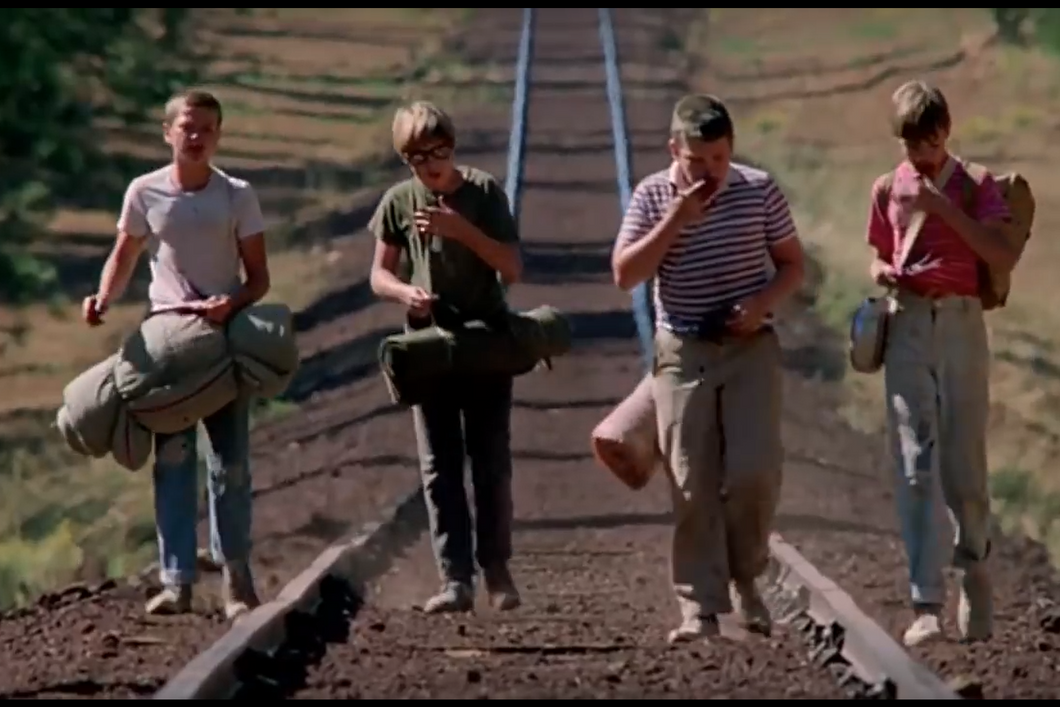 Screenshot from the movie "Stand By Me"