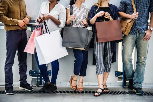 shopping people