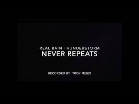 Sleep with Thunder and Rain with no repeats fall asleep fast