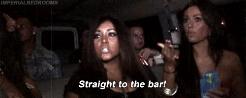 Snooki to the bars