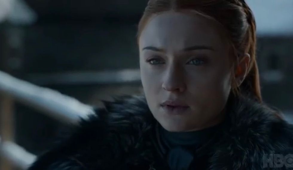 Sophie Turner as Sansa Stark