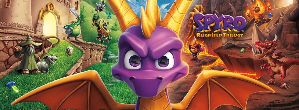 Spyro the Dragon Cover Art