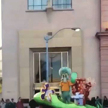 Squidward in Parade