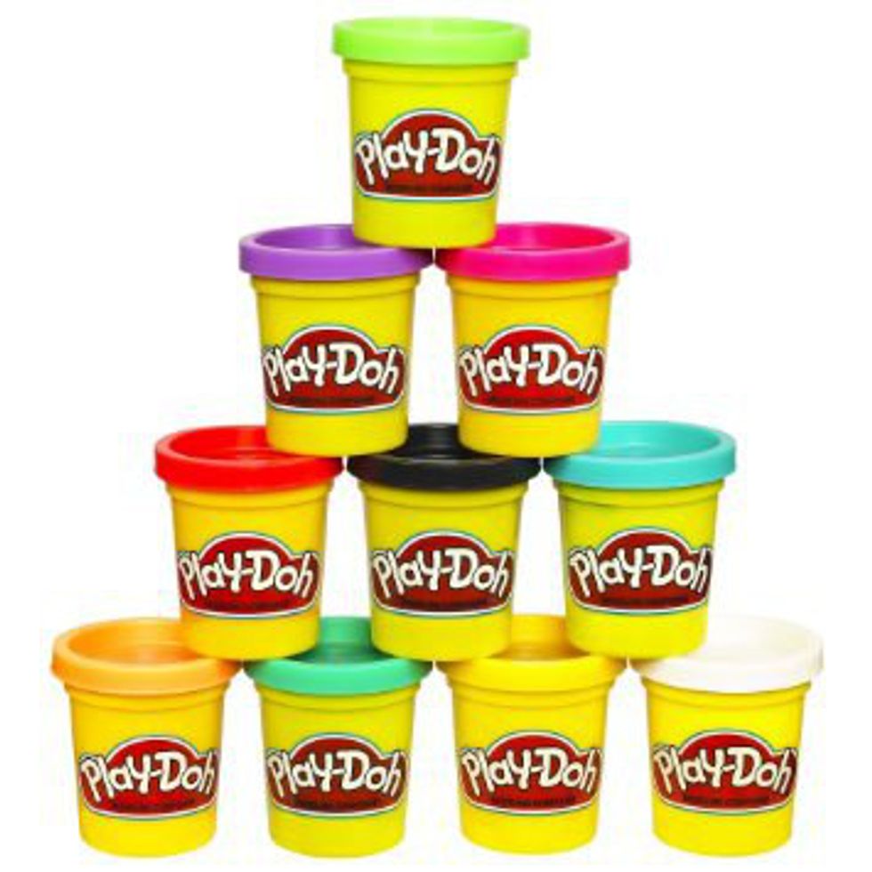 Stack of Play-Doh
