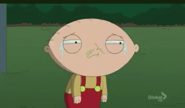 Stewie Crying Tears And Snot