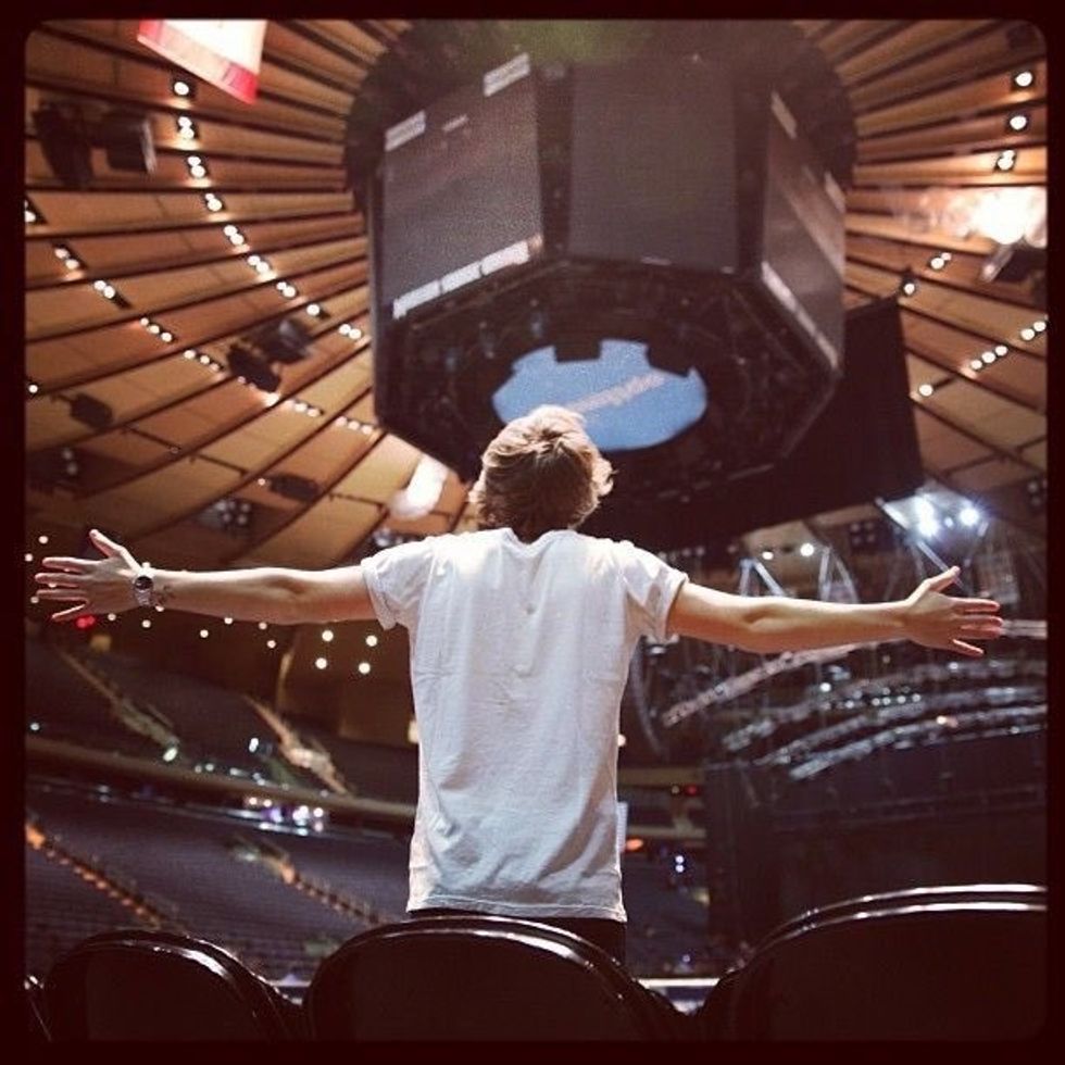 Styles at Madison Square Garden in 2012.