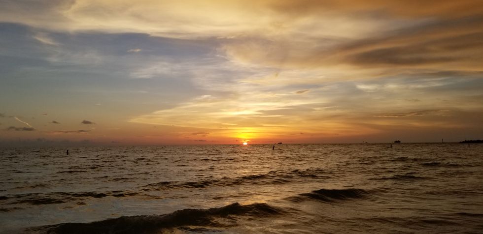 Sunset at Sand Key