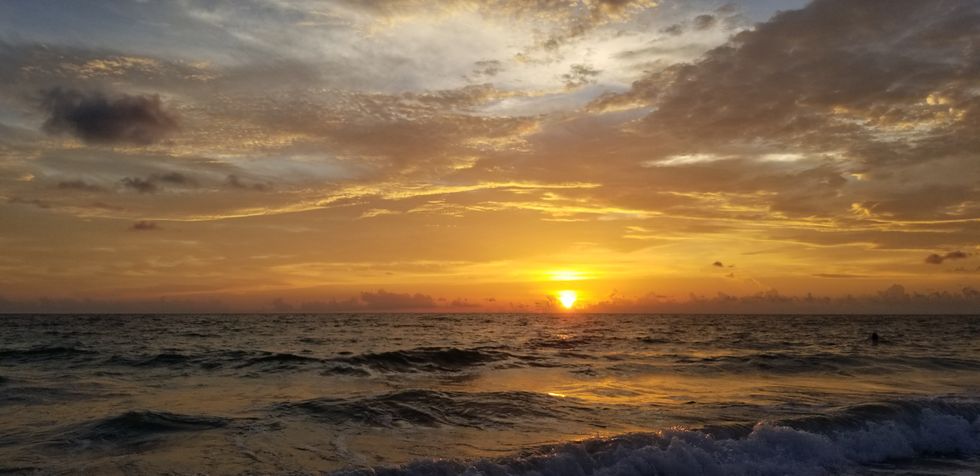 Sunset on the Horizon at Indian Rocks Beach