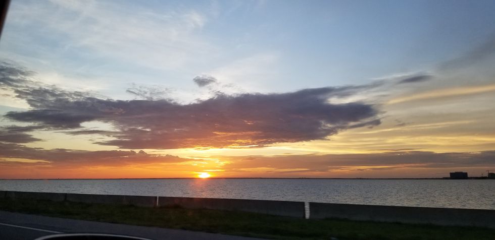Sunset Over Tampa Bay