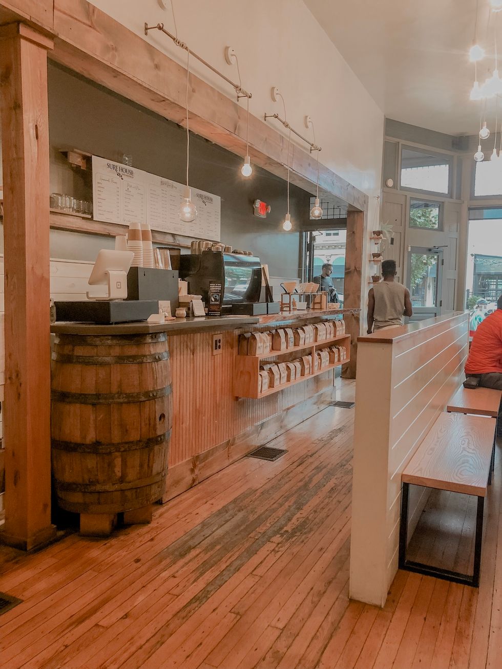 A Coffee Shop Calms My Nerves