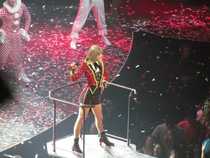 Taylor Swift performs in concert to audience of all ages