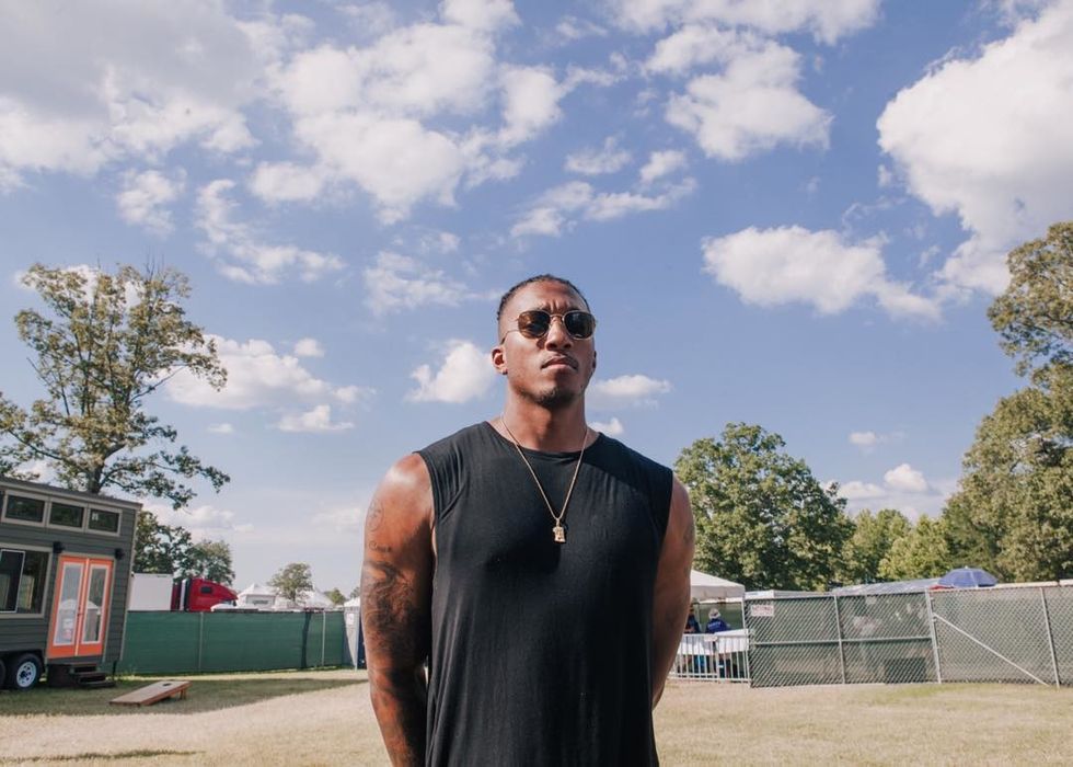 The Christian rapper lecrae