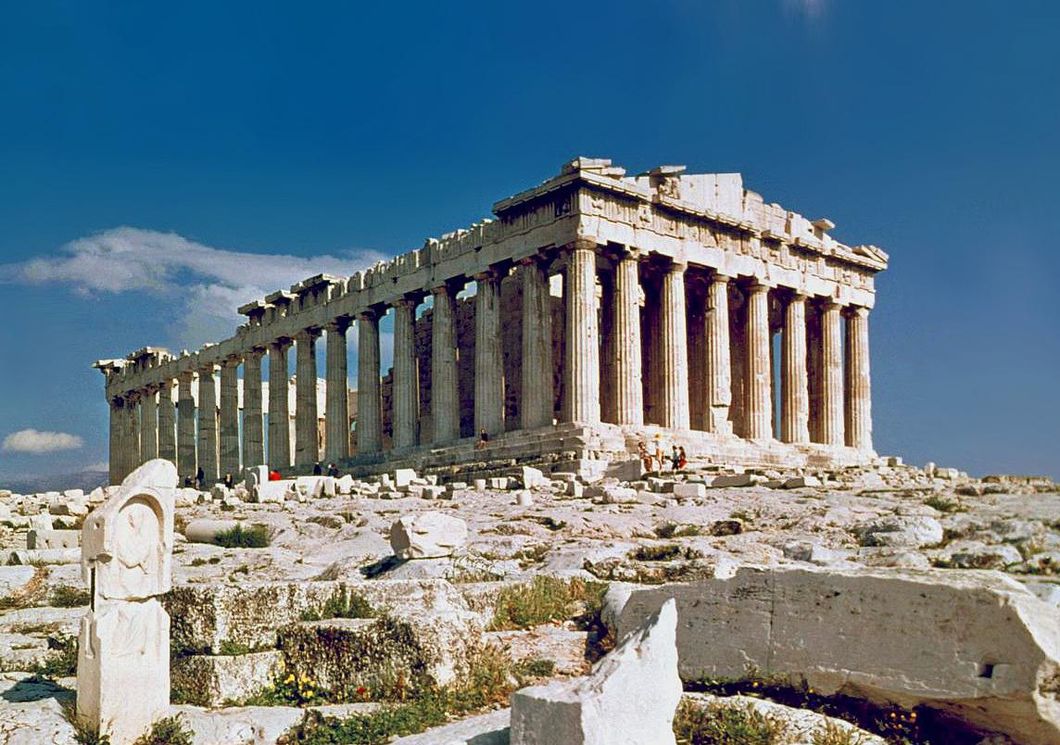 The Parthenon in Athens -  Euclid