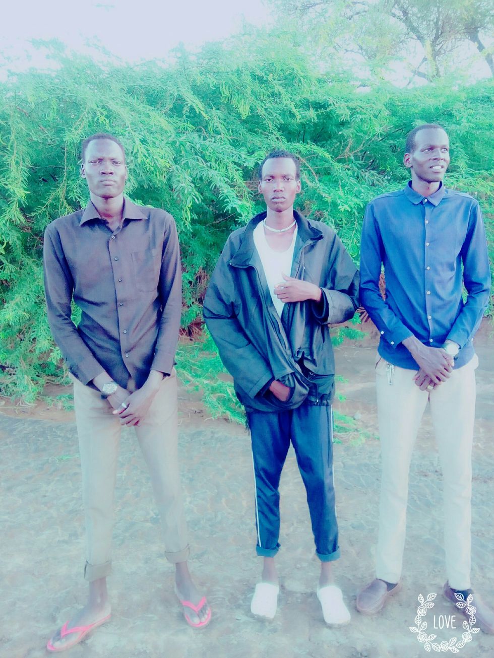 The youth enduring the hardship in the Kakuma camp