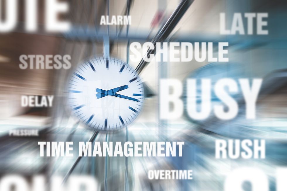 Time management schedule
