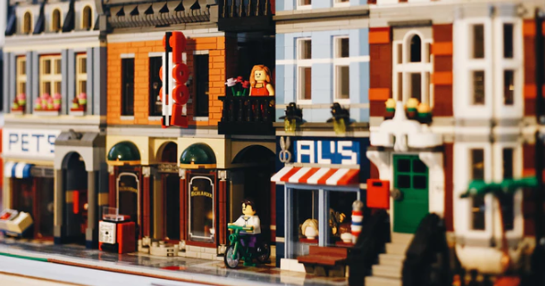 Unsplash- Lego buildings