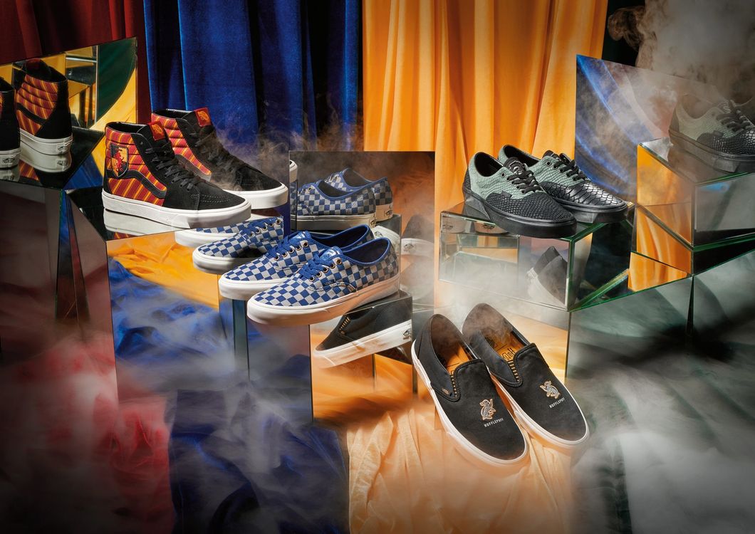 Vans' New Harry Potter Collection Is The Perfect Evidence As To Why Ravenclaw And Hufflepuff House Needs More Representation