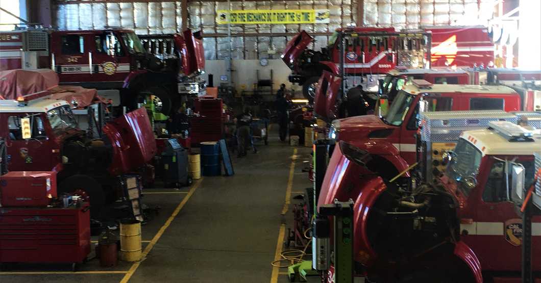 VCFD Mechanic's Shop by Brett Wreesman