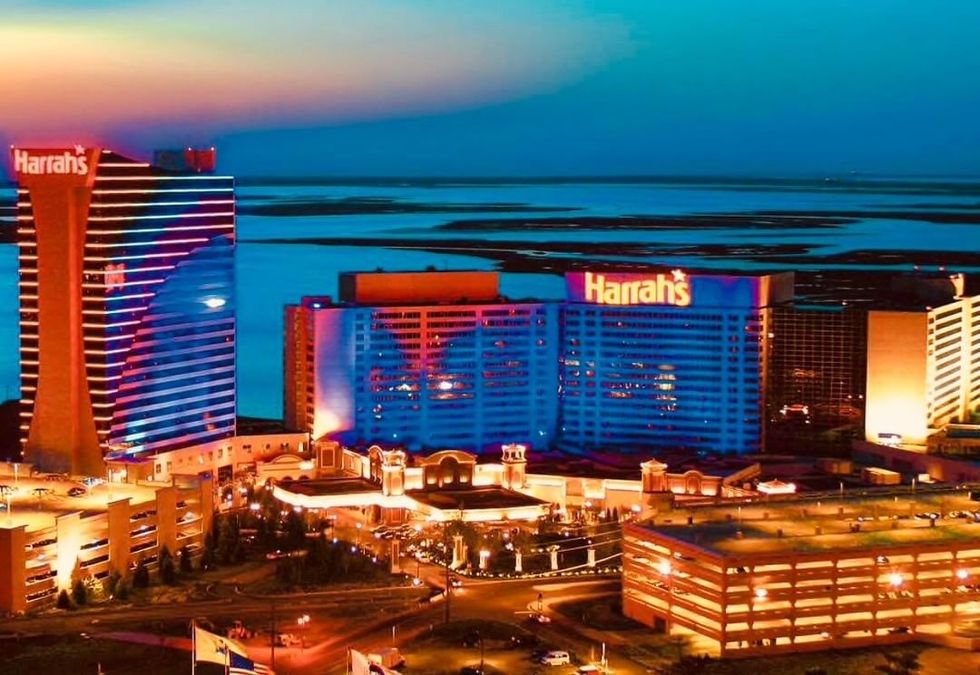 View of the Harrah's resort in Atlantic City
