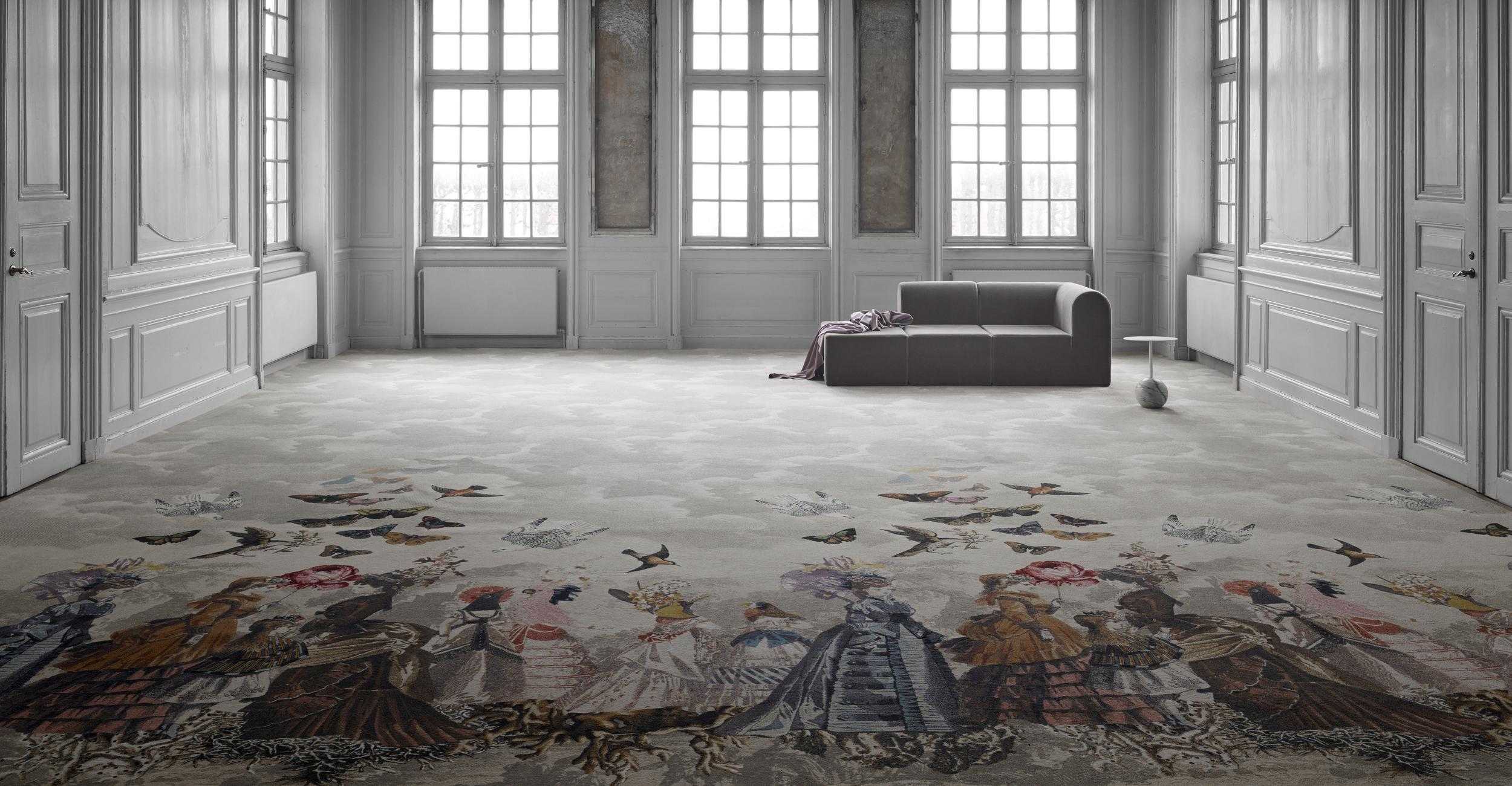 wall to wall carpeting