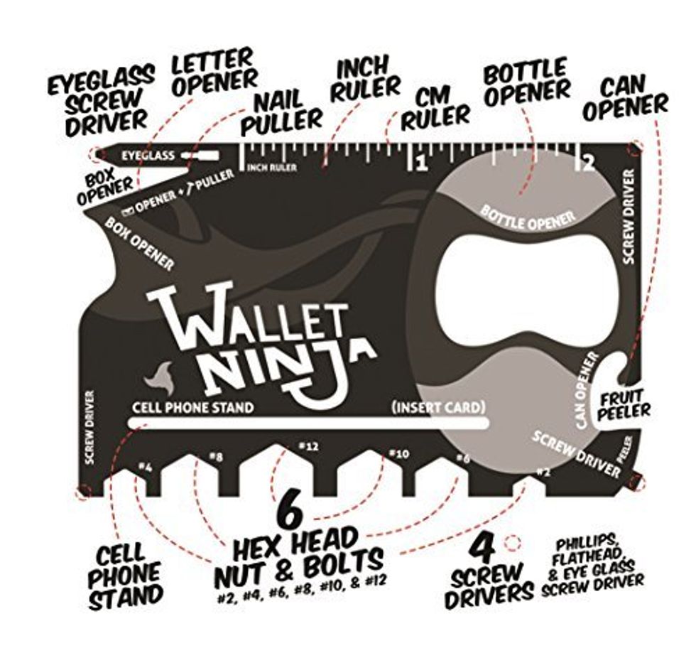Wallet Ninja Credit Card Pocket Tool