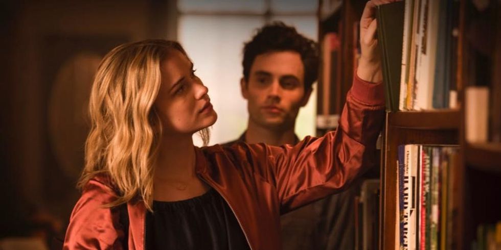 Watching Netflix on couch