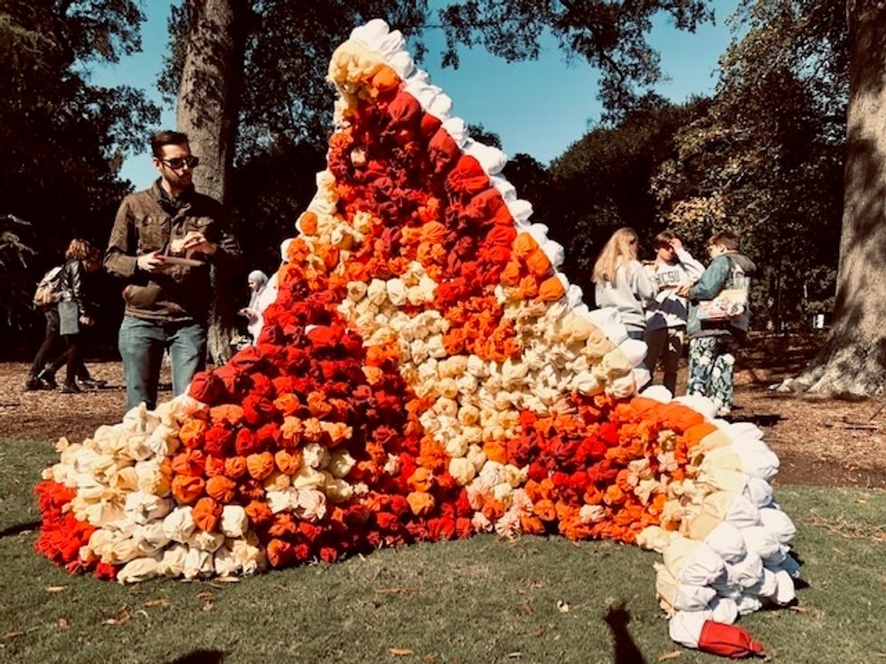 Wave Crest structure created by NC State Design Students