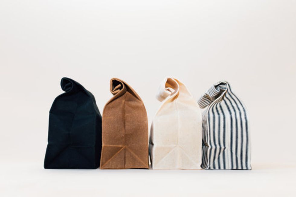 Waxed Lunch Bag