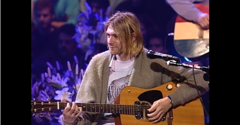 "Where Did You Sleep Last Night (From MTV Unplugged)" by Nirvana Music Video Still