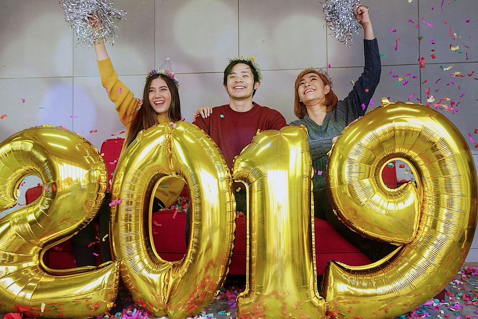 woman holding a calendar