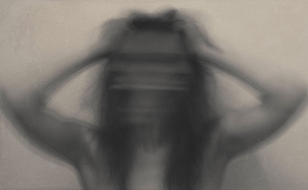 woman with anxiety mental illness