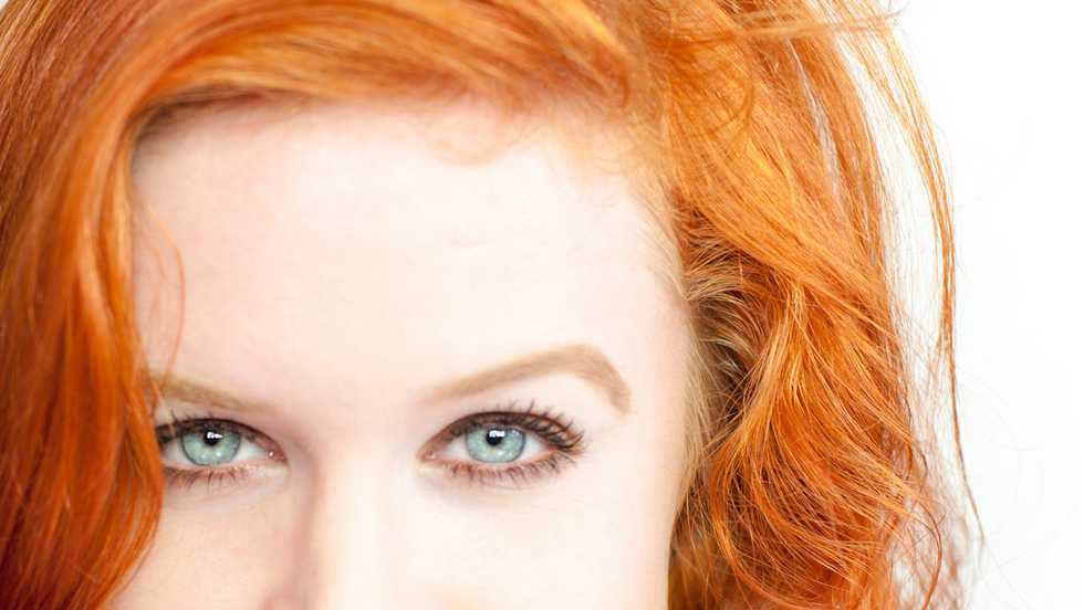 woman with red hair