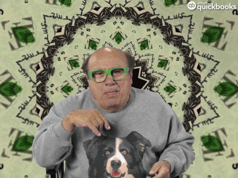 Working Hard Danny Devito GIF by QuickBooks