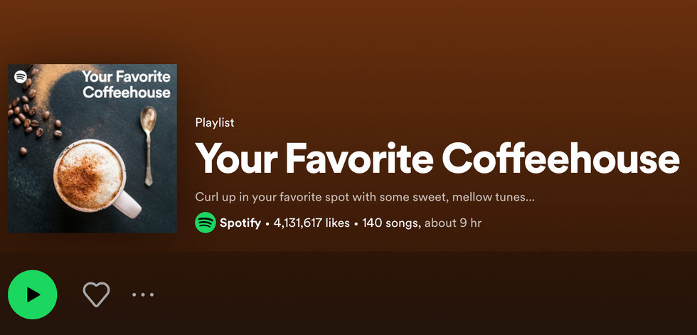 Your Favorite Coffeehouse Autumn Spotify Playlist