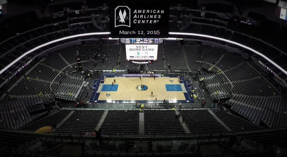 YouTube via American Airlines Center